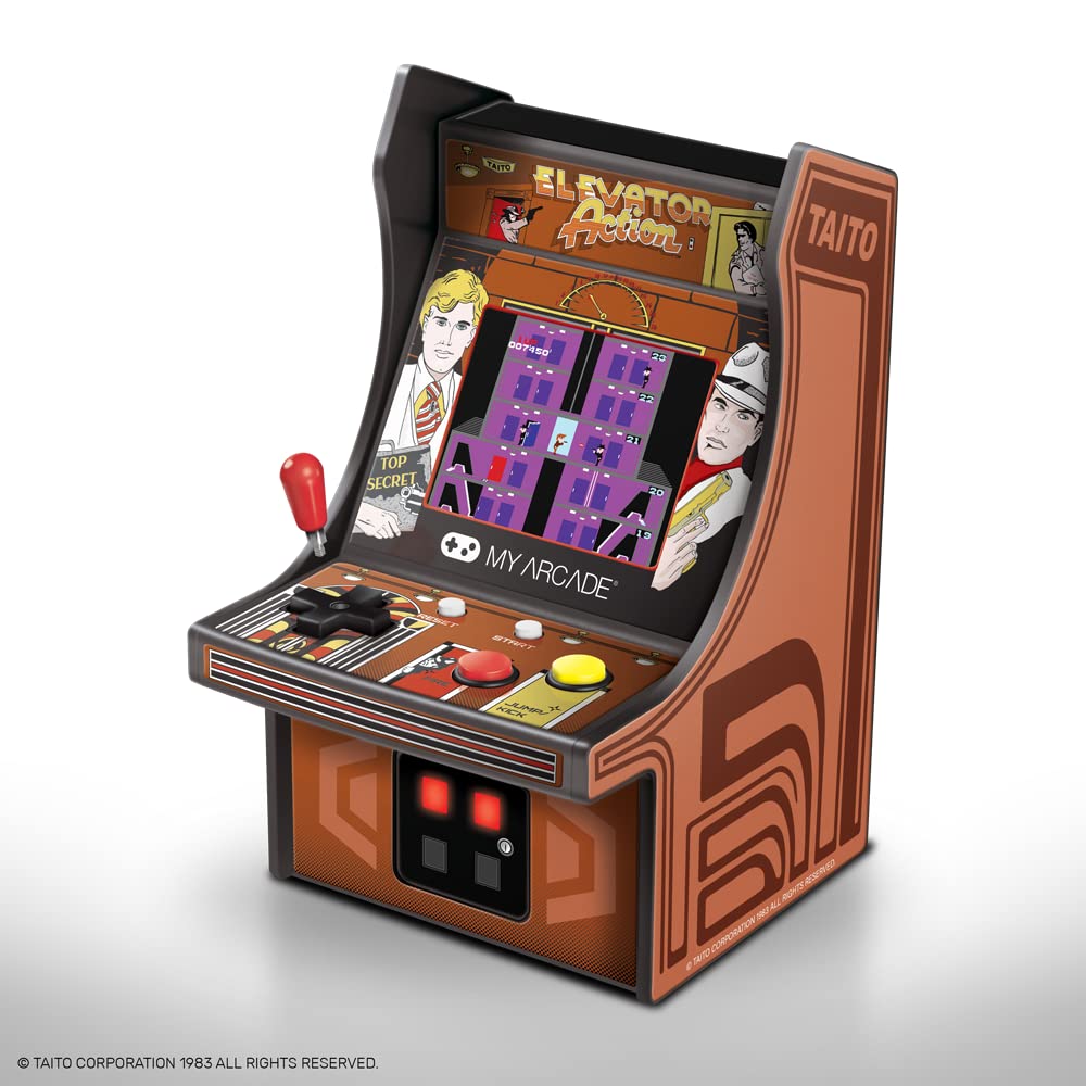 My Arcade Micro Jugador Elevator Action Mini Cabina Retro My Arcade Micro Jugador Elevator Action Mini Cabina Retro